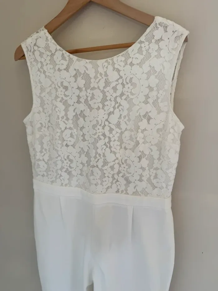 Combinaison Etam blanche - photo numéro 3