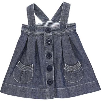 Robe salopette 3 mois en jean Petit Bateau