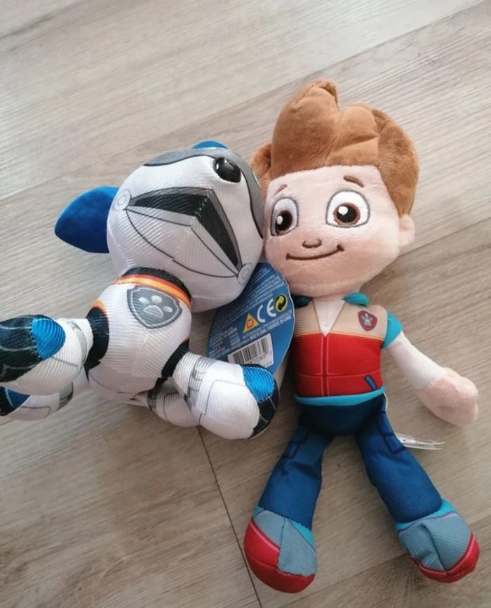 Lot peluche pat patrouille neuf - photo numéro 2