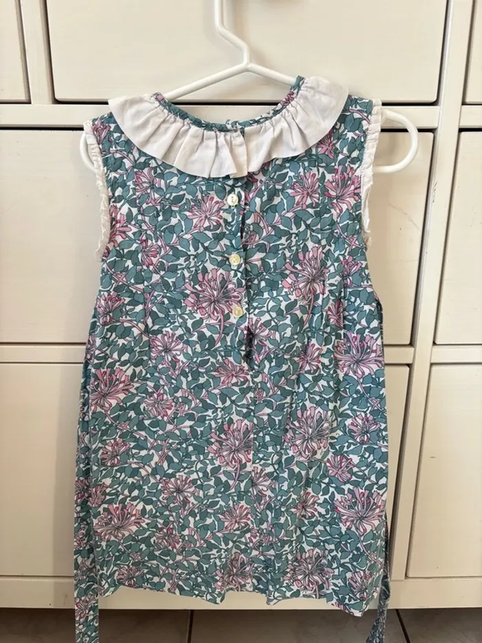 Robe à col volante - photo numéro 4
