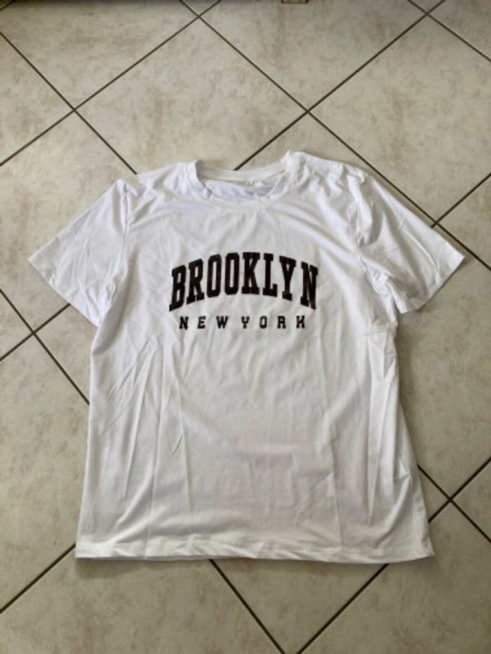 TEE shirt imprime dos et devant