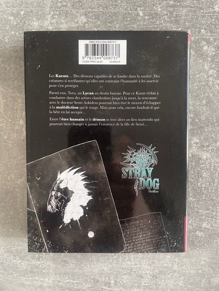 Manga Stray dog tome 1 en version française. - photo numéro 2