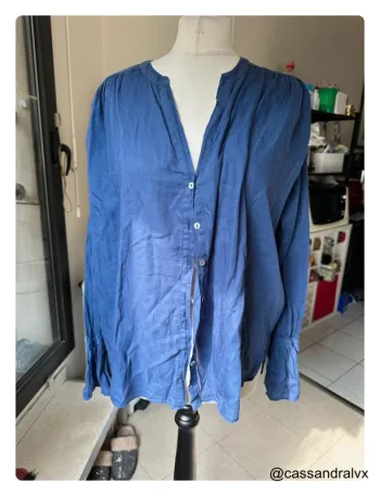 Blouse bleue - Ba&sh