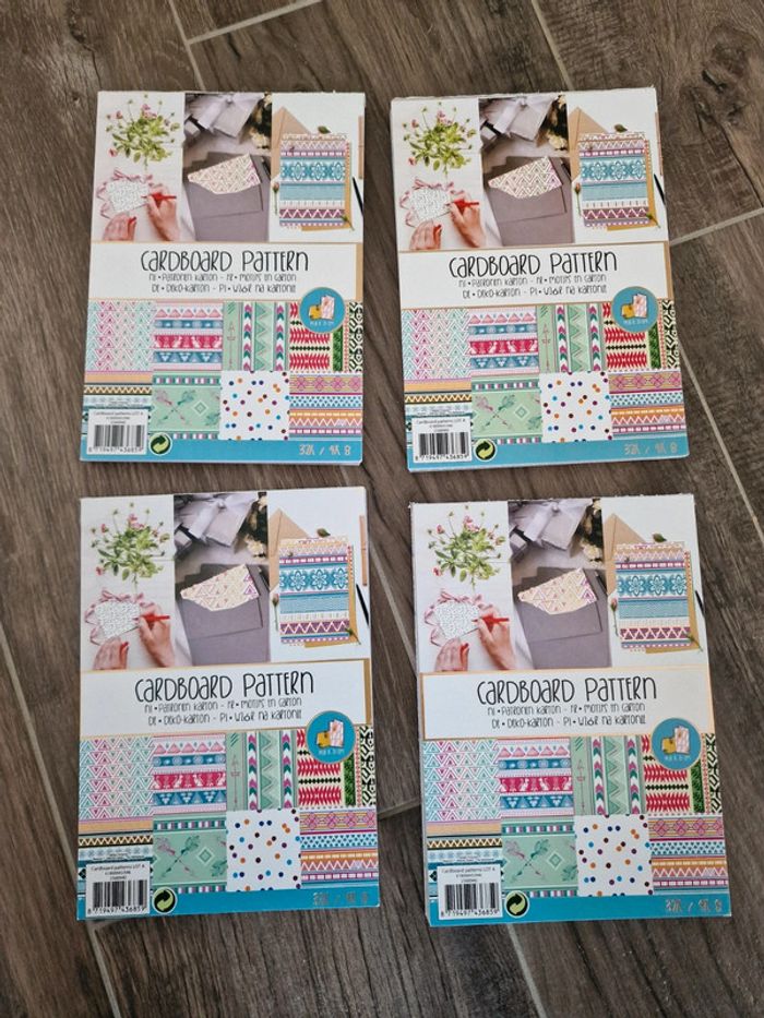 Lot de blocs scrapbooking