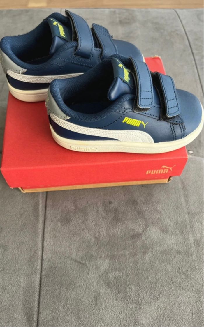 Basket bleu puma - photo numéro 4