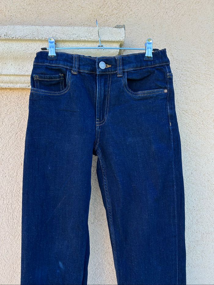 ZARA Jean bleu brut coupe droite garçon