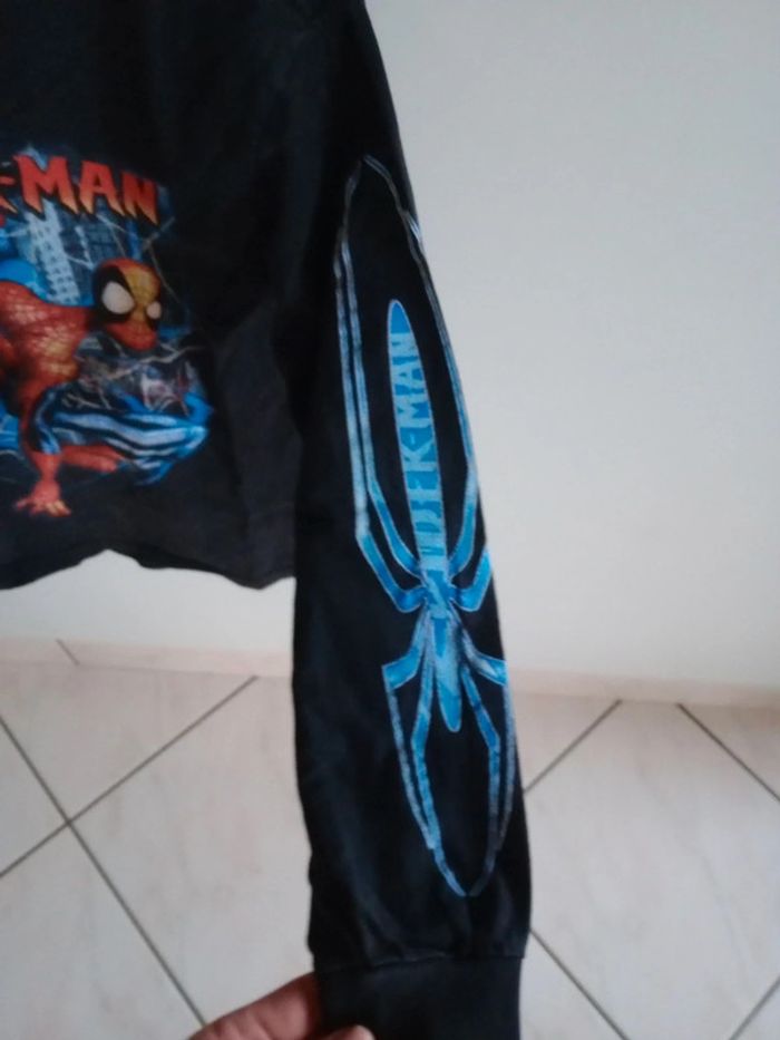T-shirt manches longues 14a Spider-Man c53 - photo numéro 5