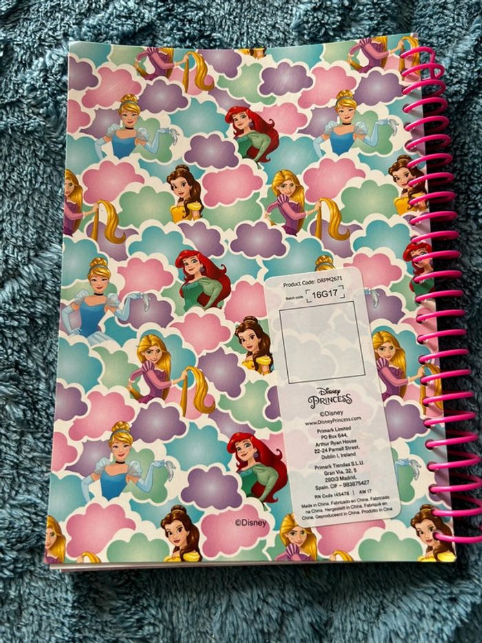 Carnet à spirales princesses Disney - photo numéro 2