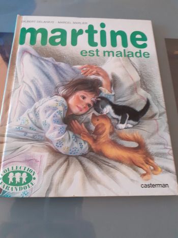 Livre Martine est malade