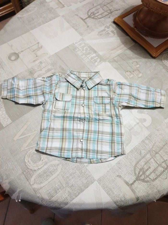 Belle chemise Petit Kimbaloo 9 mois