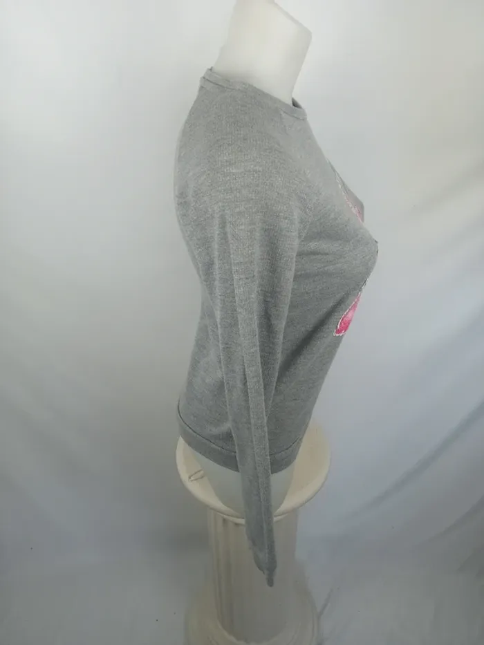 Sweat enfant Emoji gris – sweatshirt - sudadera - sweatshirt - trui - felpa - photo numéro 6