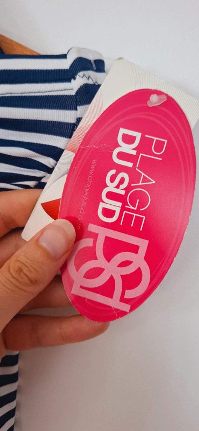 👙 Maillot de bain rayé bustier – esprit French Riviera - photo numéro 6