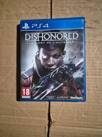 Dishonored La Mort de l'Outsider pour PS4