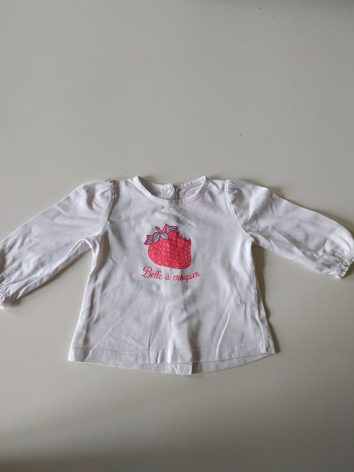 Tee shirt manches longues 6 mois
