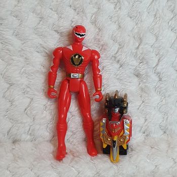 Figurine power rangers rouge 2004 bandai manga anime