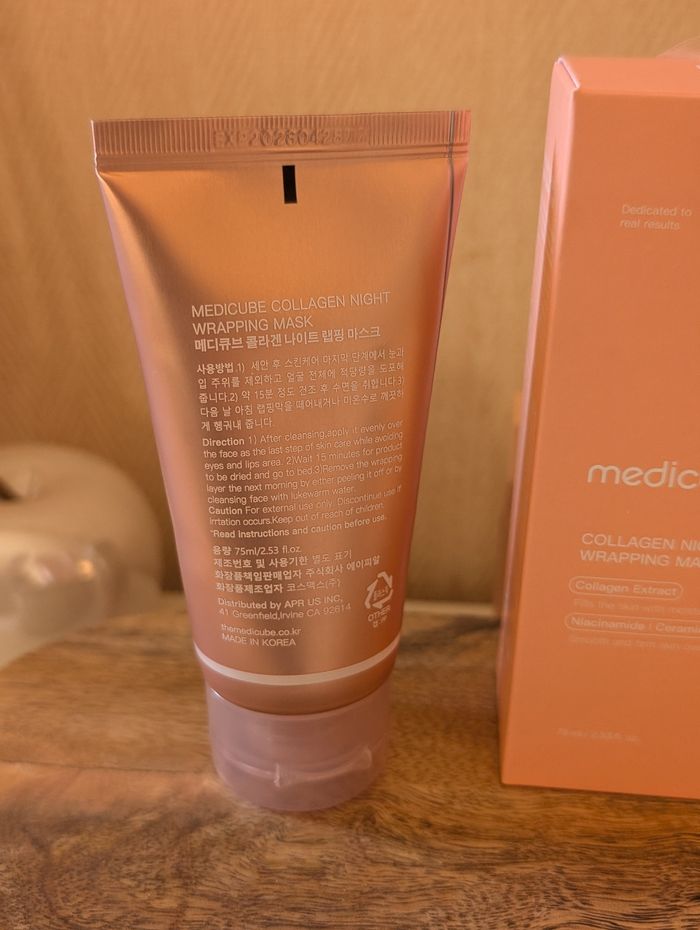 masque collagène nuit de Medicube - photo numéro 2