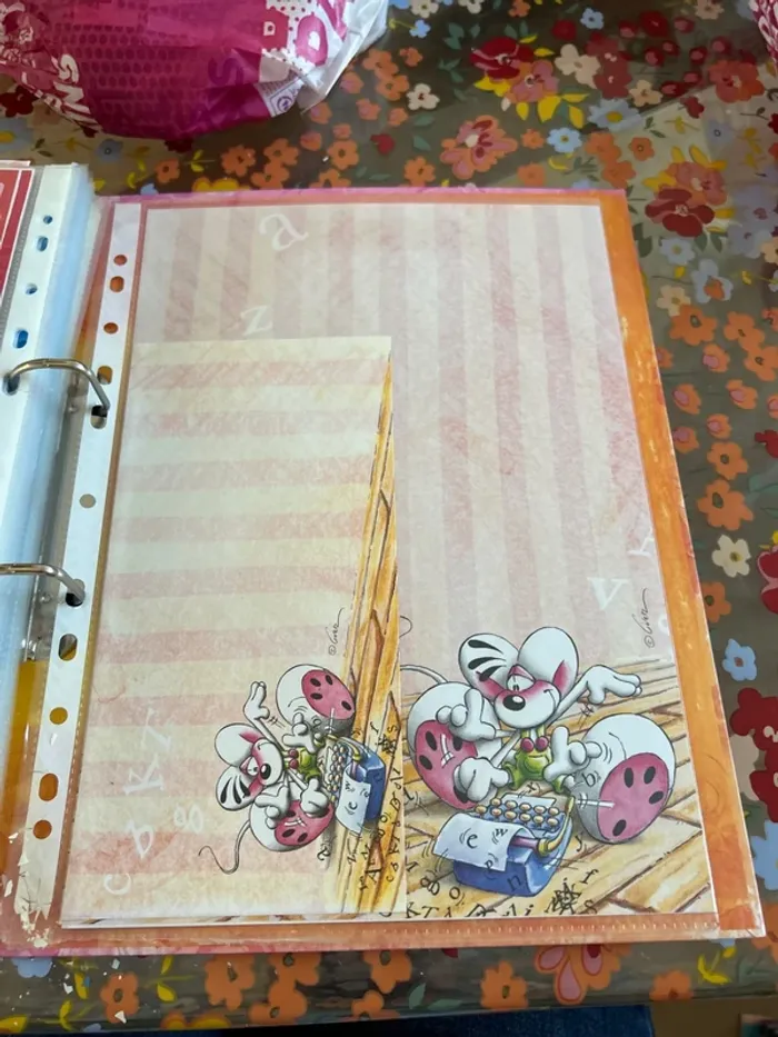 Feuille enveloppe diddl - photo numéro 6