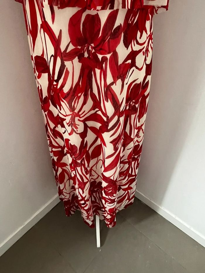 Robe longue à fleurs mango S neuve - photo numéro 2