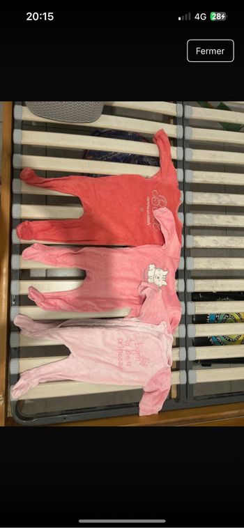 Lot pyjama bébé fille