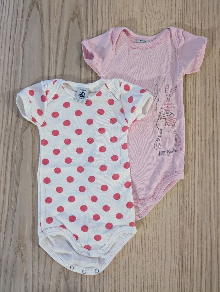 Lot 2 bodies petit bateau