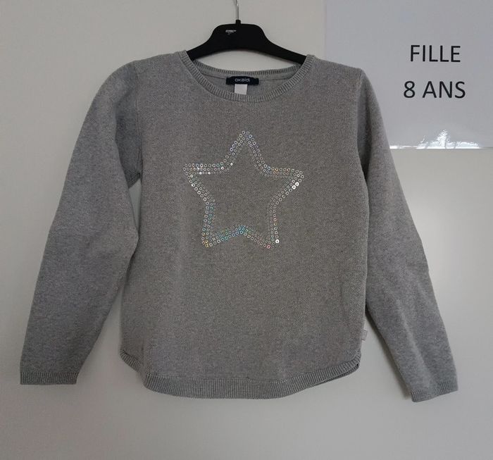 Pull étoile Okaïdi 8 ans