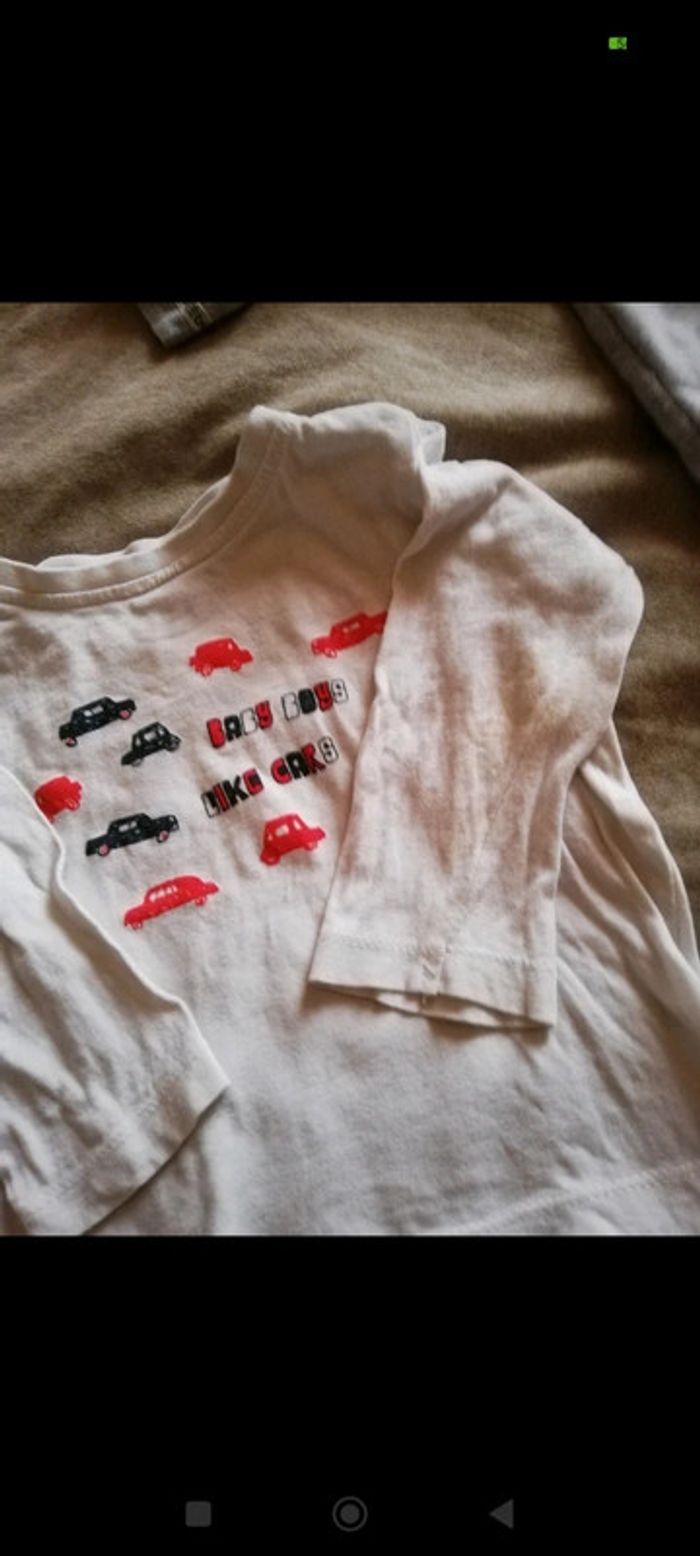 Lot 5pcs garçon marques diverses 18 mois défauts 1€ - photo numéro 2