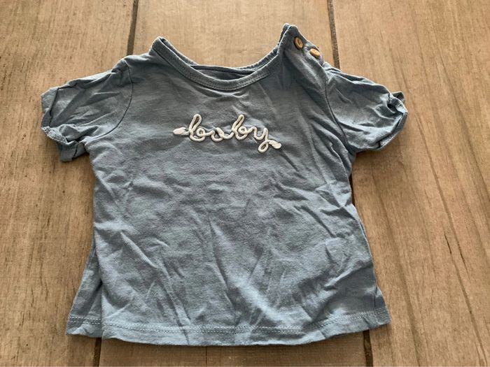 T-shirt bébé manches courtes