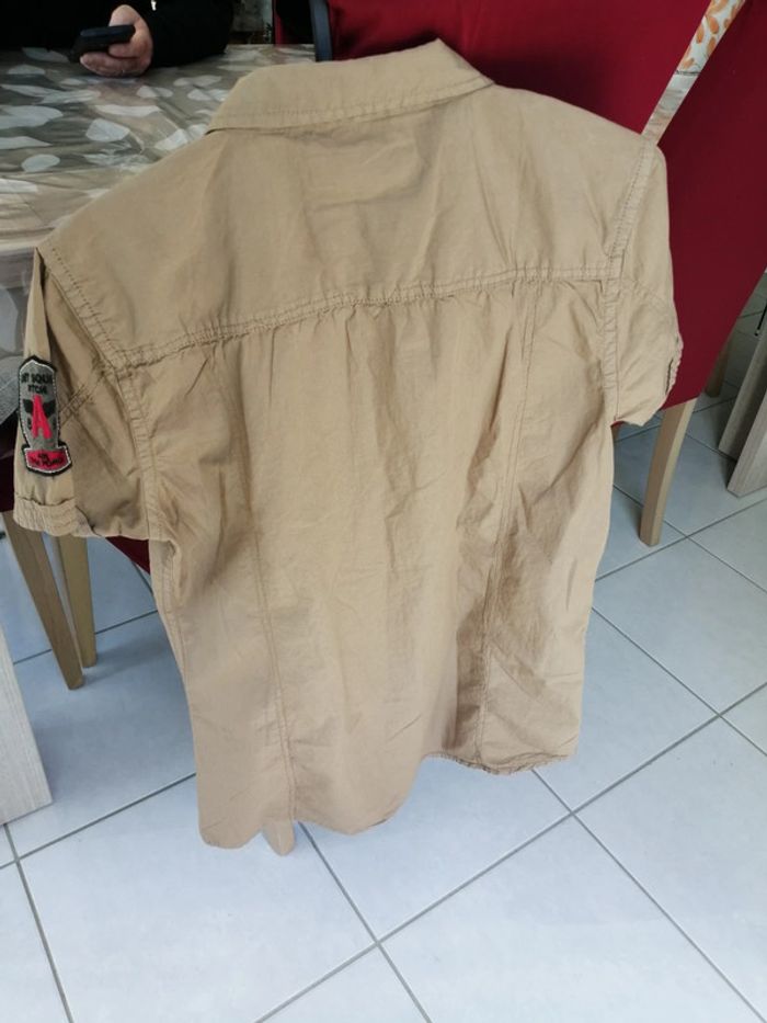 Chemise MC beige Ritchie 16 ans - photo numéro 3