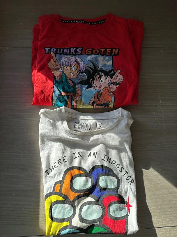 Lot 2 t-shirts garçons