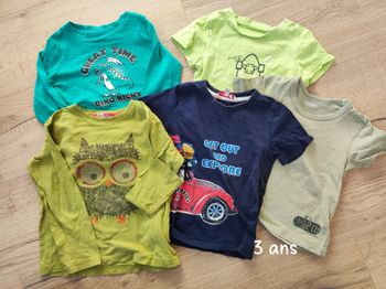 Lot tee shirt 3 ans