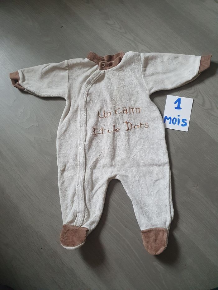 Pyjama 1mois garçon