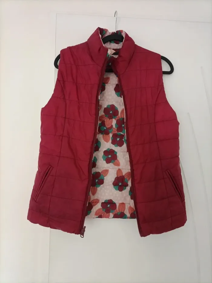 Blouson sans manche fille