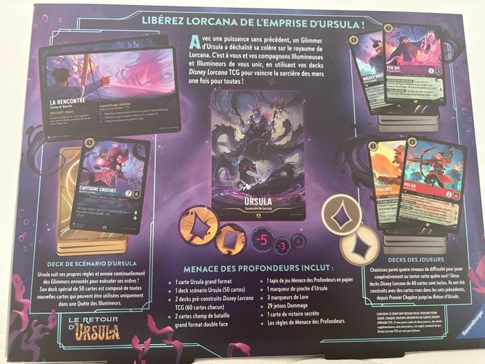 🔥 Lorcana Ursula SCELLÉ NEUF 💥 PAS CHER liquidation x6 dispo - photo numéro 3