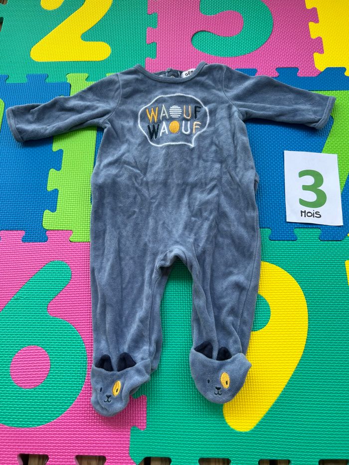 Lot de 7 pyjamas 3 mois - photo numéro 8