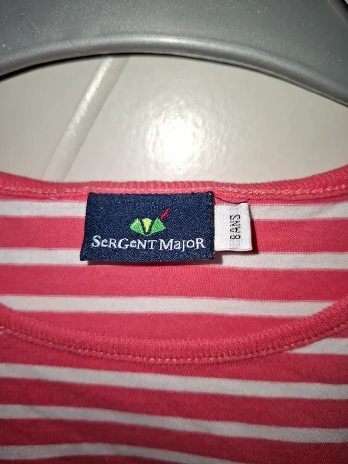 T-shirt manches longues rayés Sergent Major 8 ans - photo numéro 4