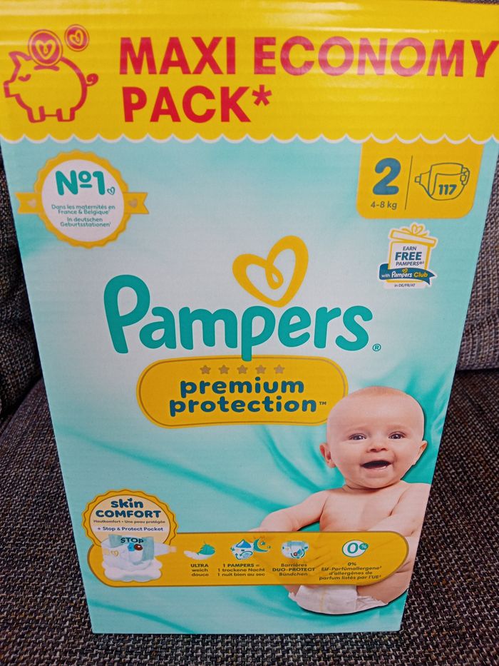 Pampers premium protection taille 2 - photo numéro 3