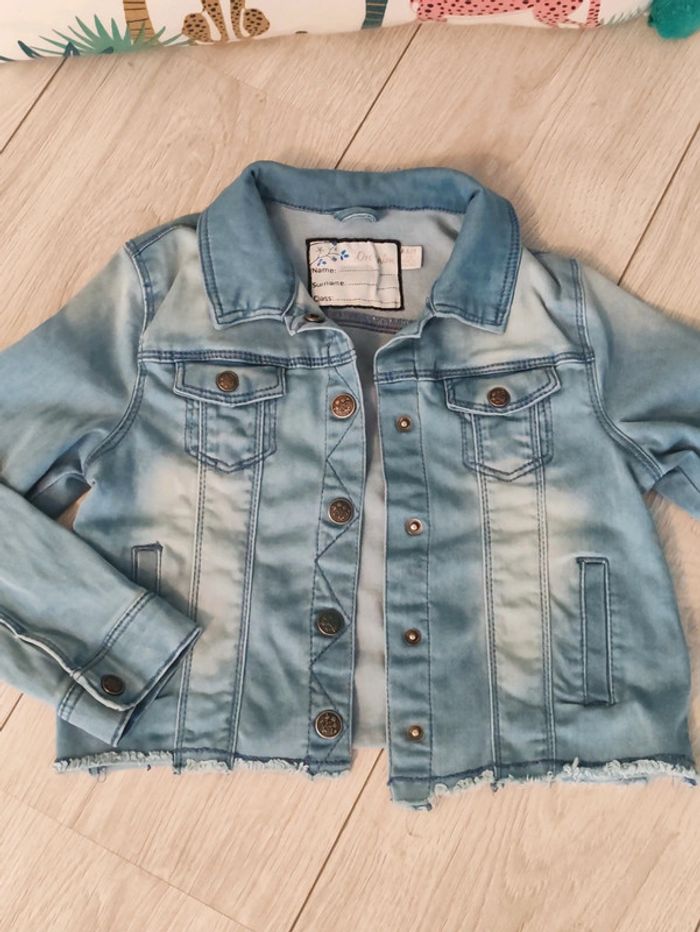 Veste en jean 6 ans - photo numéro 3
