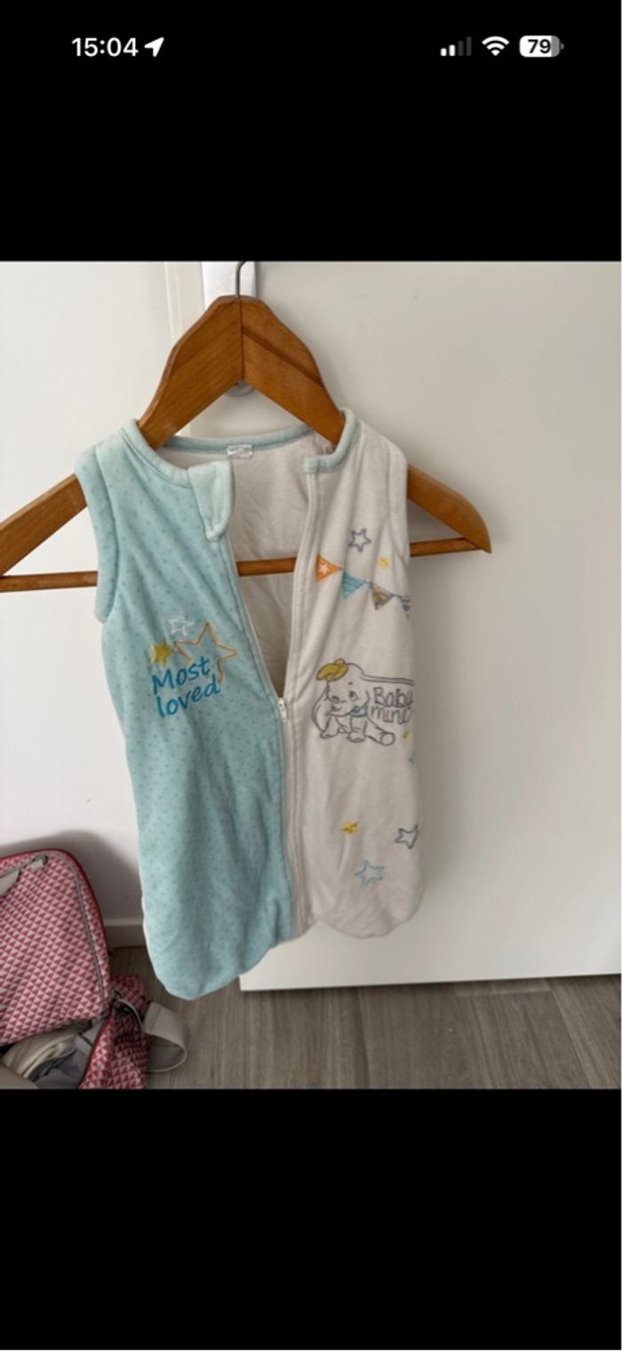 Turbulette gigoteuse 0/6 mois disney dumbo - photo numéro 2