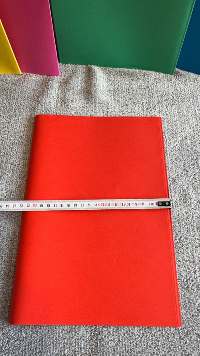 Ensemble de 9 sous chemises Rouge - photo numéro 2