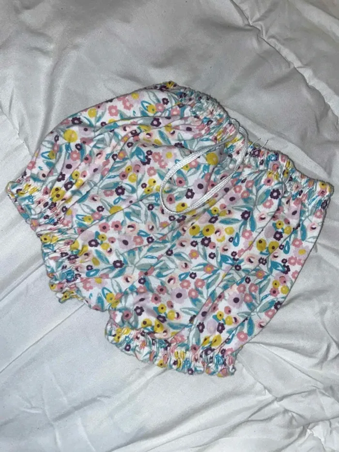 Lot de 3 shorts pour bébé fille, 6-9 mois