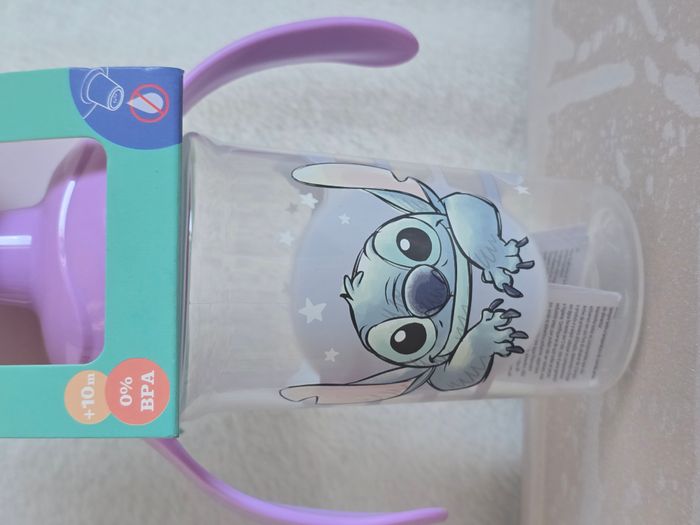 Tasse à bec / apprentissage Disney Stitch SANS BPA - photo numéro 2