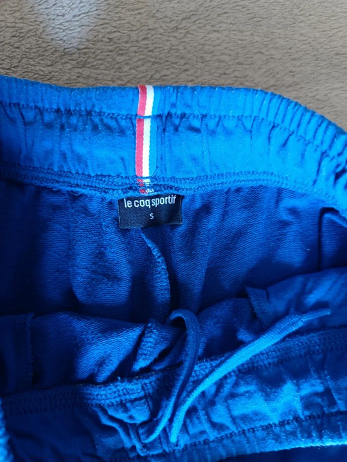Short bleu Le Coq Sportif taille S - photo numéro 3
