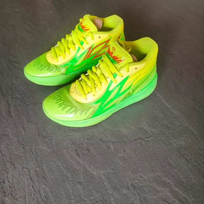 Puma LaMelo Ball MB.01 - Taille 39 - Vert - photo numéro 4