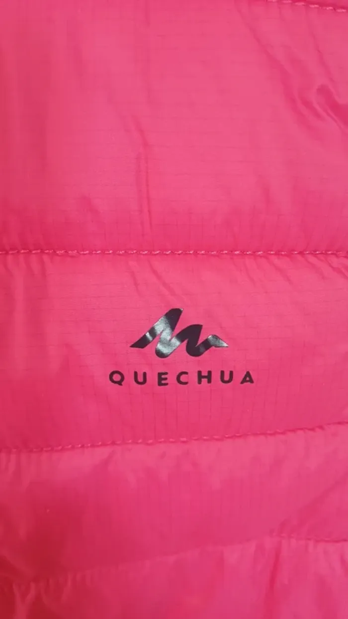 Doudoune rose Quechua 4/5 ans - photo numéro 3