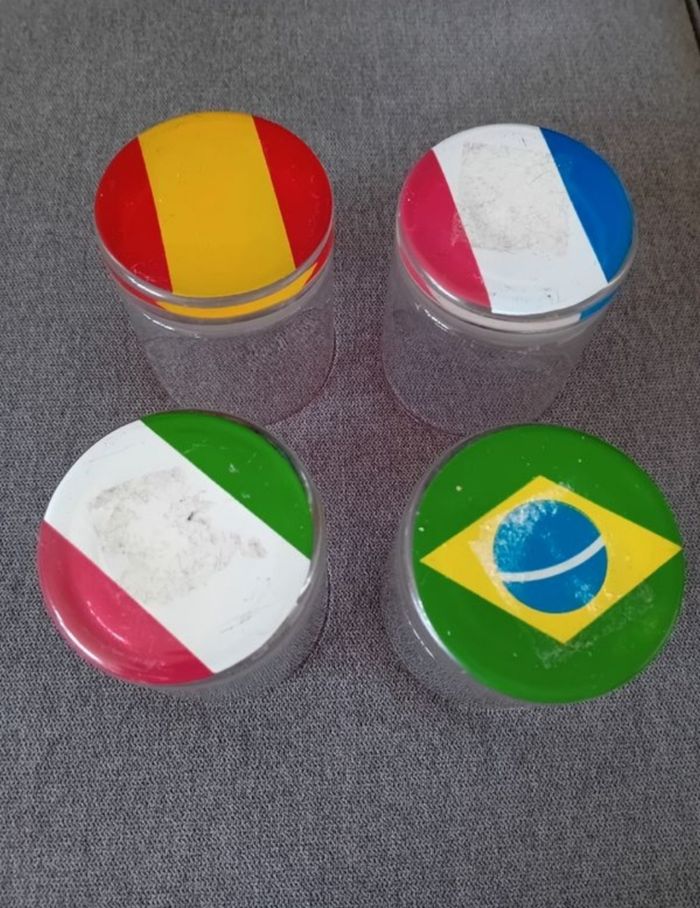 Lot de 4 verres coupe du monde - photo numéro 3