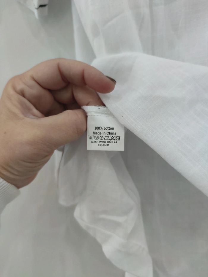 Blouse blanche taille 3XL neuve - photo numéro 4