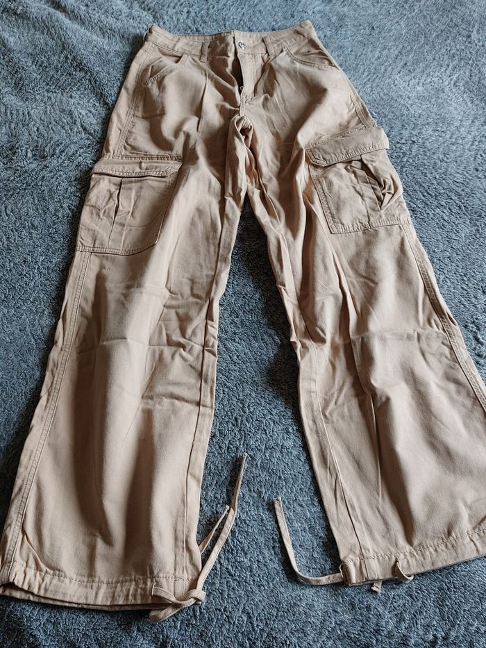 Pantalon beig e kiabi t36