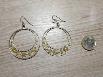 Superbes créoles fleuries vintage