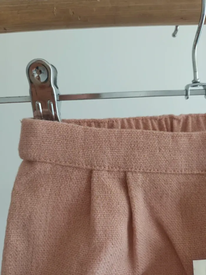 Short en laine rose Natalys 18 mois 80 cm neuf avec étiquette 🏷 - photo numéro 6