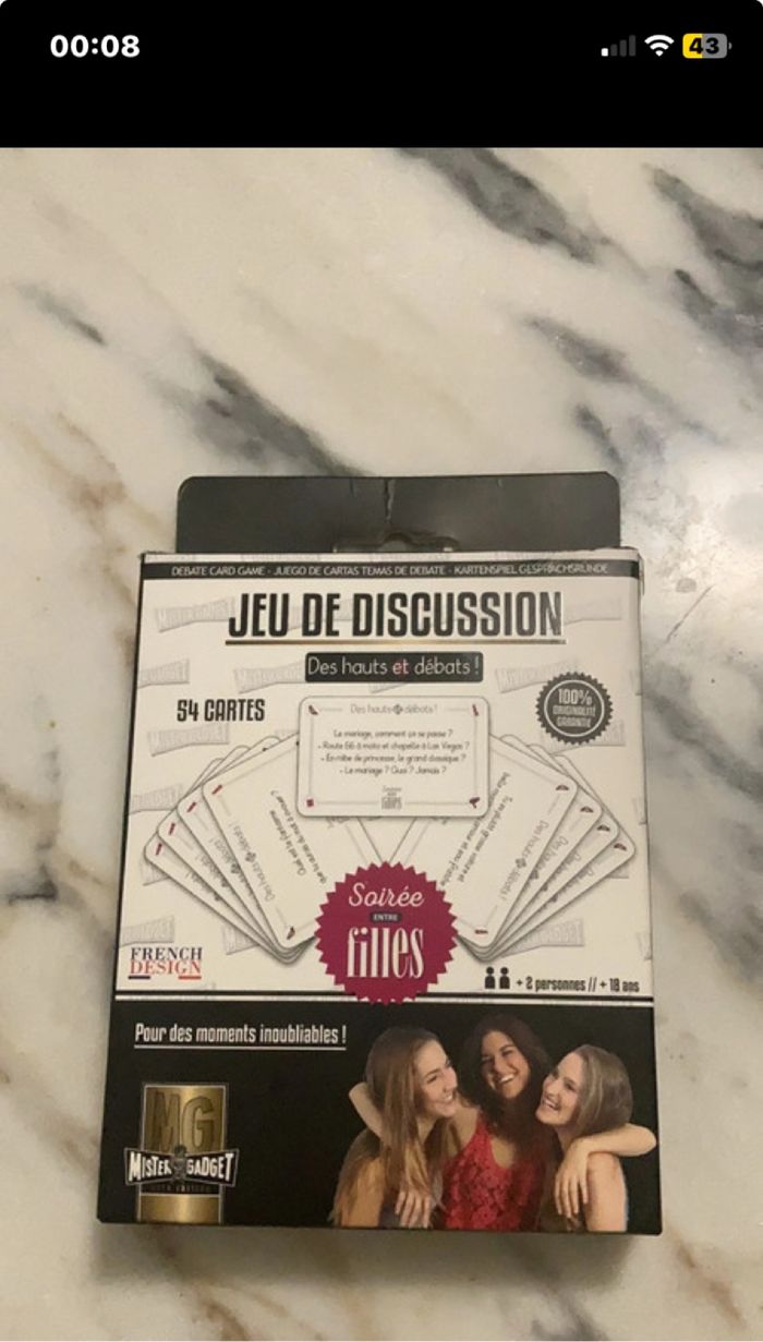 Jeu de discussion